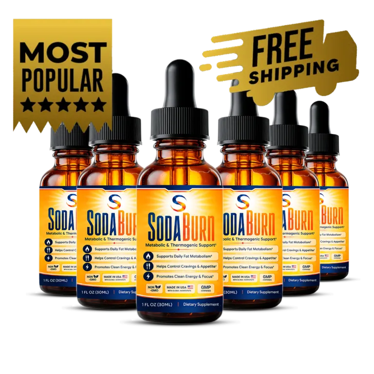 SodaBurn 6 bottles discount pack