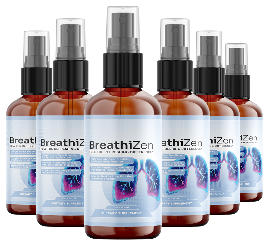 BreathiZen 6 bottles discount pack